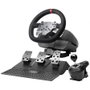 Mars Gaming MWH-RSX Volante con Force Feedback, Pedales y Palanca de Cambios
